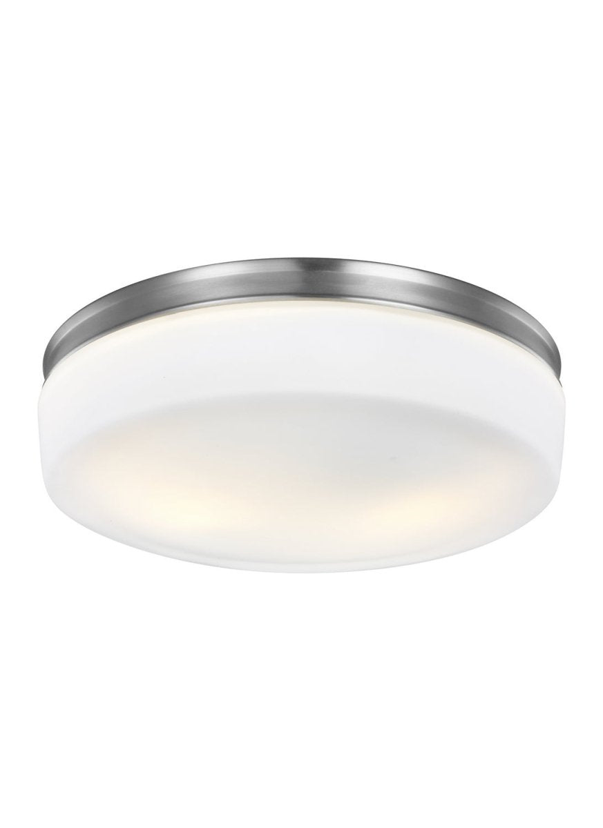 Plafonnier Issen - Nickel satiné by Visual Comfort Studio | Luminaires & cie