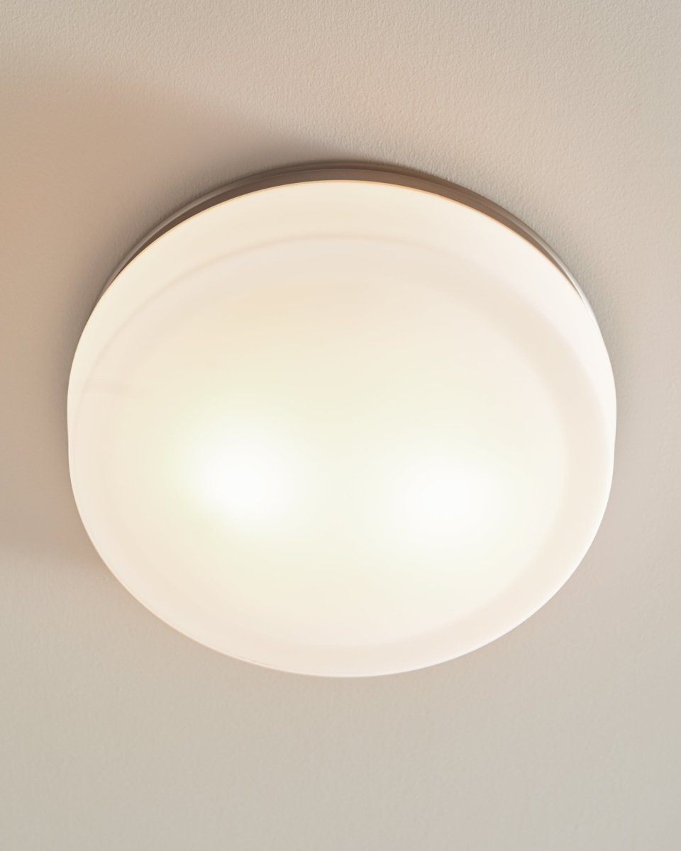 Plafonnier Issen - Nickel en satin by Visual Comfort Studio | Luminaires & cie