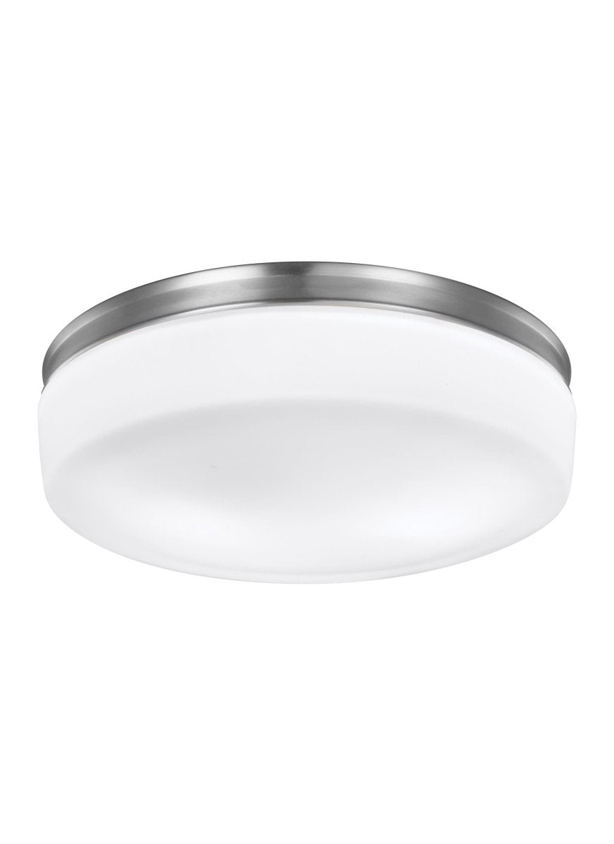 Plafonnier Issen - Nickel en satin by Visual Comfort Studio | Luminaires & cie