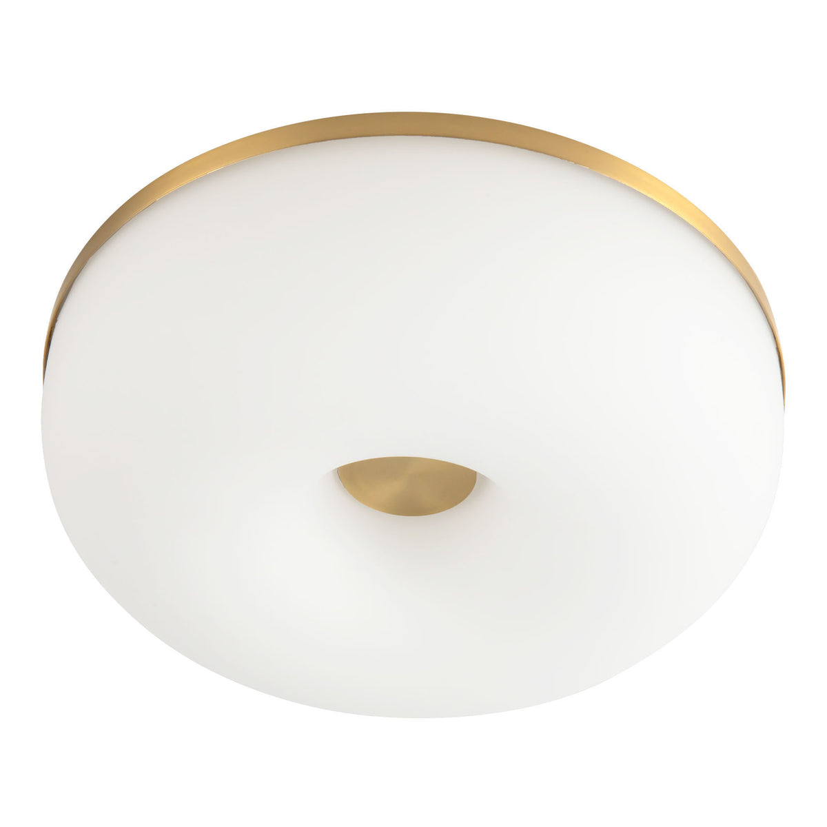 Plafonnier Jada Or brossé/Verre opale – vue 2