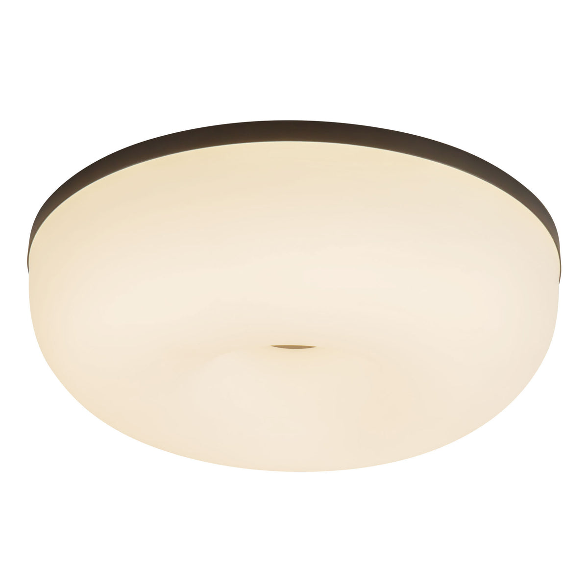 Plafonnier Jada Noir / Verre opale – vue 5