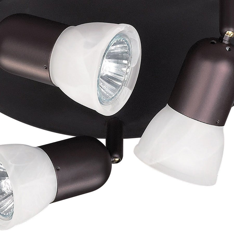 Plafonnier James - Bronze frotté d'huile by Canarm | Luminaires & cie