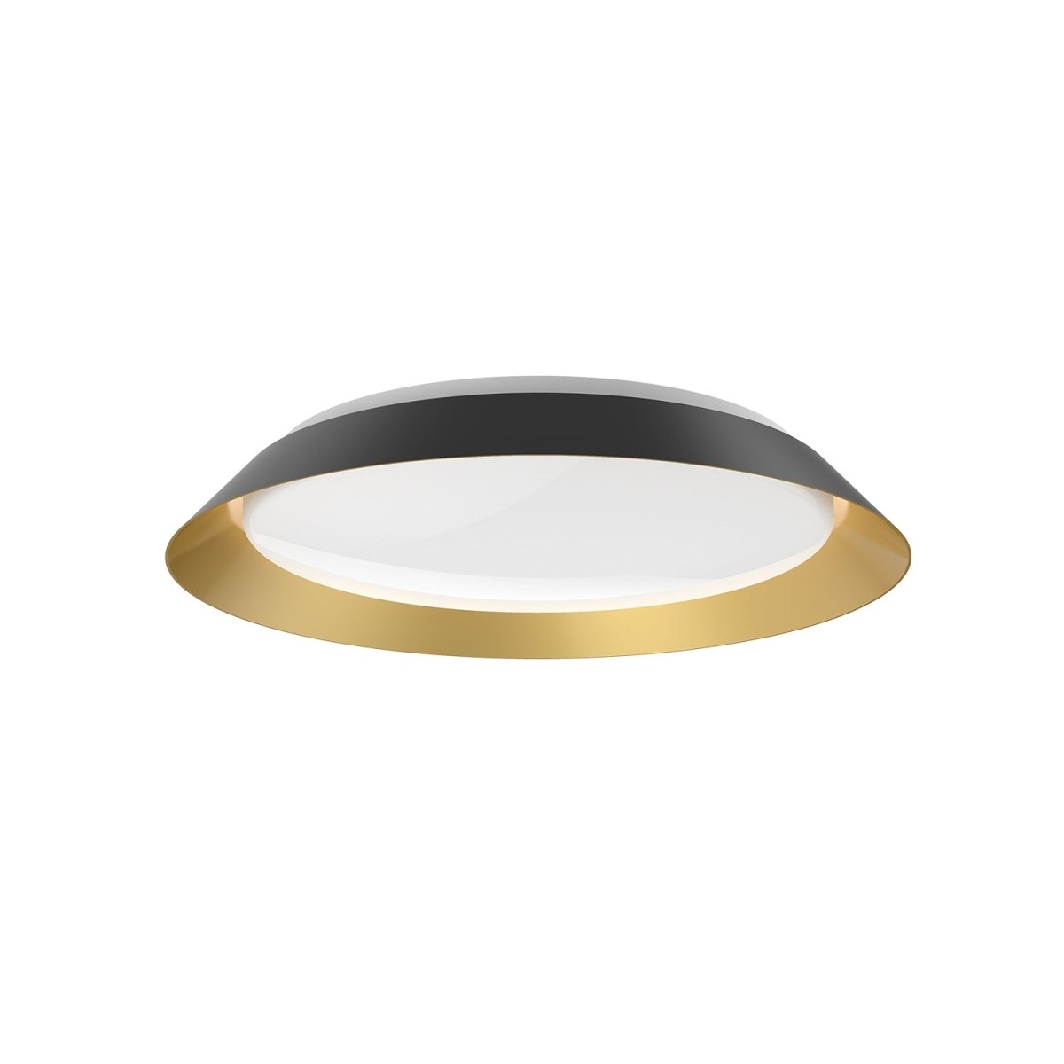 Plafonnier Jasper - Noir et or 19 1/8" by Kuzco Lighting | Luminaires & cie