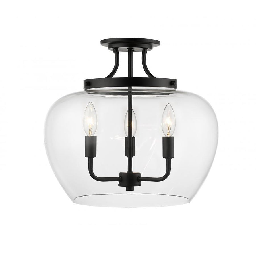 Plafonnier Joliet Large - Noir by Z - Lite | Luminaires & cie