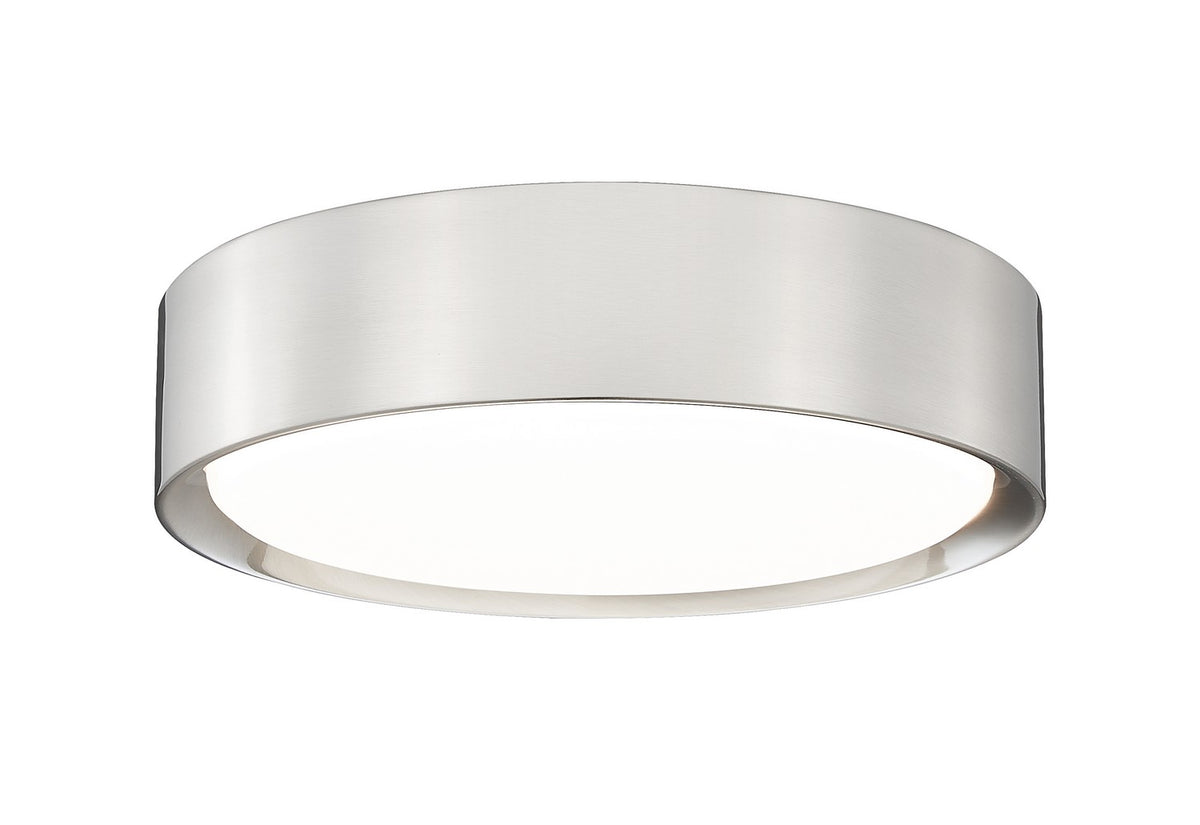 Plafonnier Kawan Nickel brossé, 12" – Z-Lite