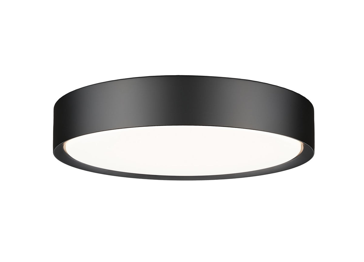 Plafonnier Kawan Noir mat, 16" – Z-Lite