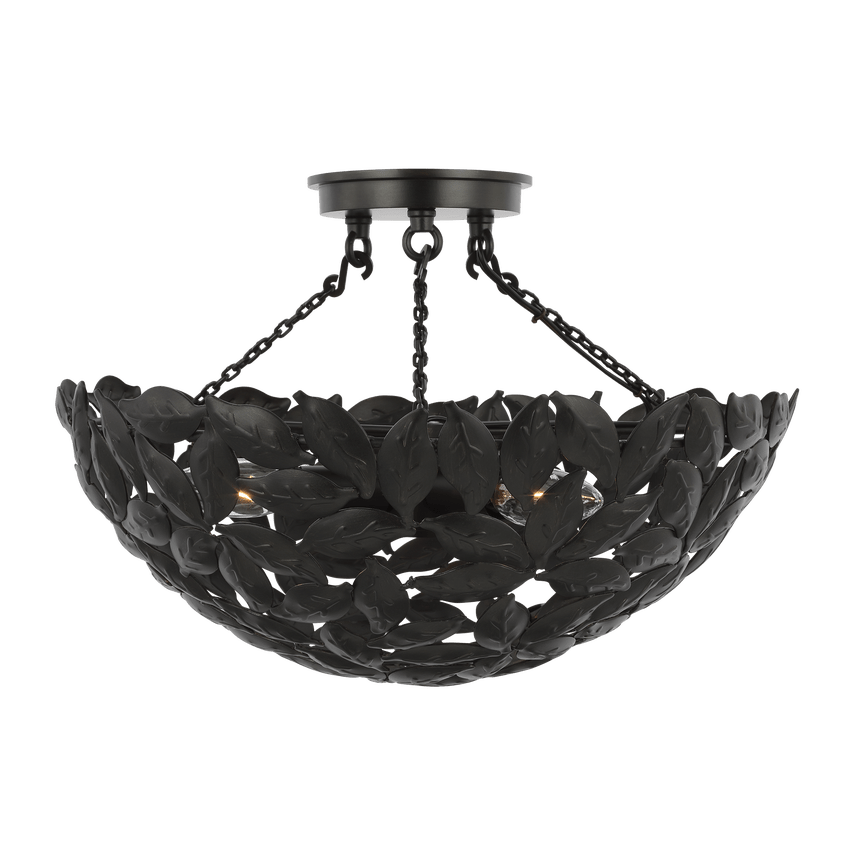 Plafonnier Kelan - Fer vieille by Visual Comfort Studio | Luminaires & cie