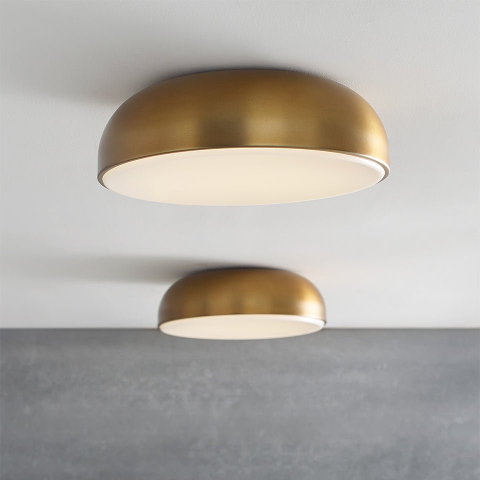 Plafonnier Kosa - Nickel poli by Tech Lighting | Luminaires & cie