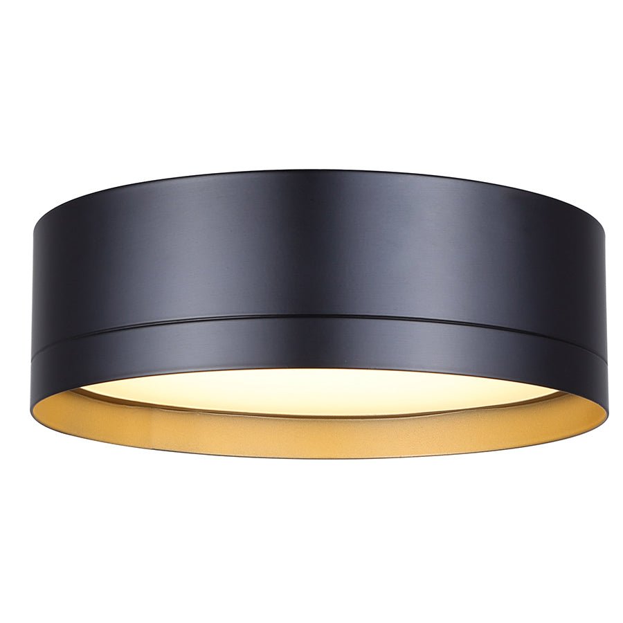 Plafonnier Kyrie - Noir by Canarm | Luminaires & cie