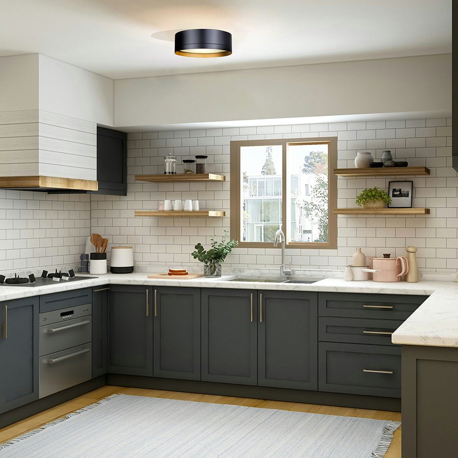 Plafonnier Kyrie - Blanc by Canarm | Luminaires & cie