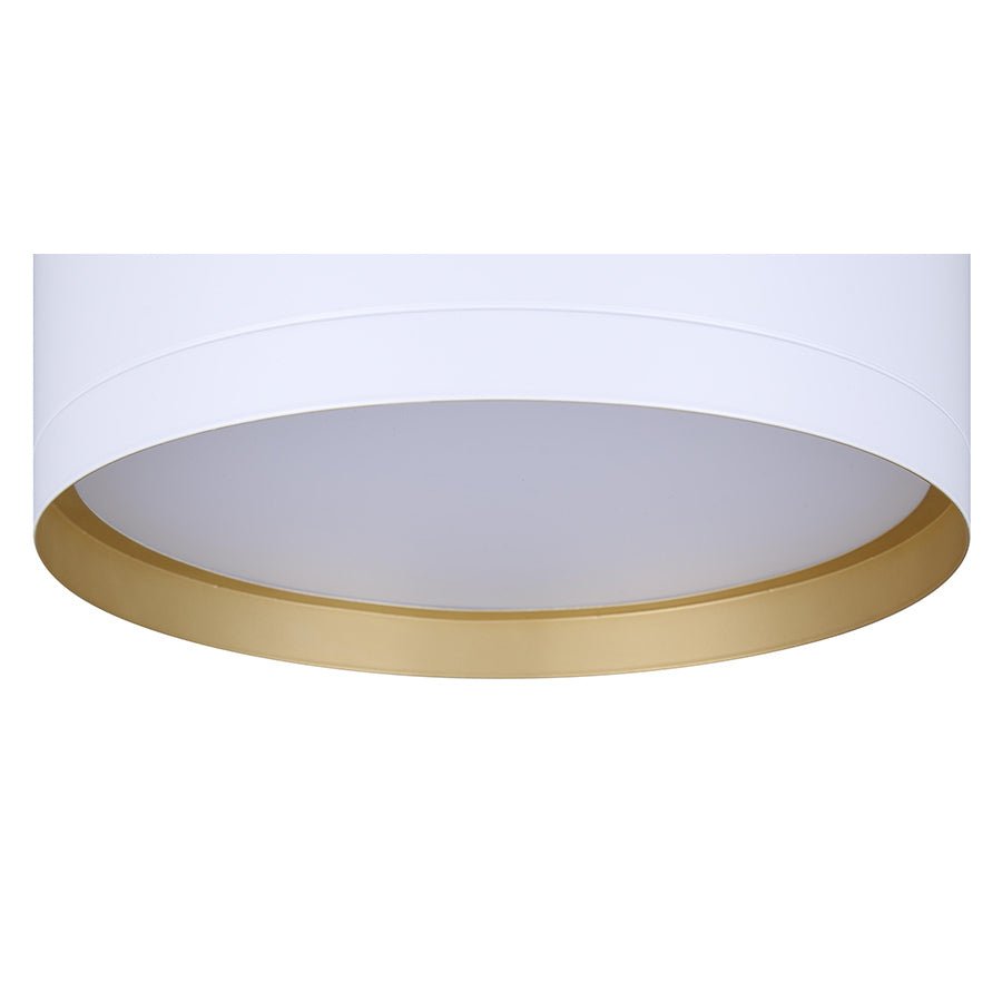 Plafonnier Kyrie - Blanc by Canarm | Luminaires & cie
