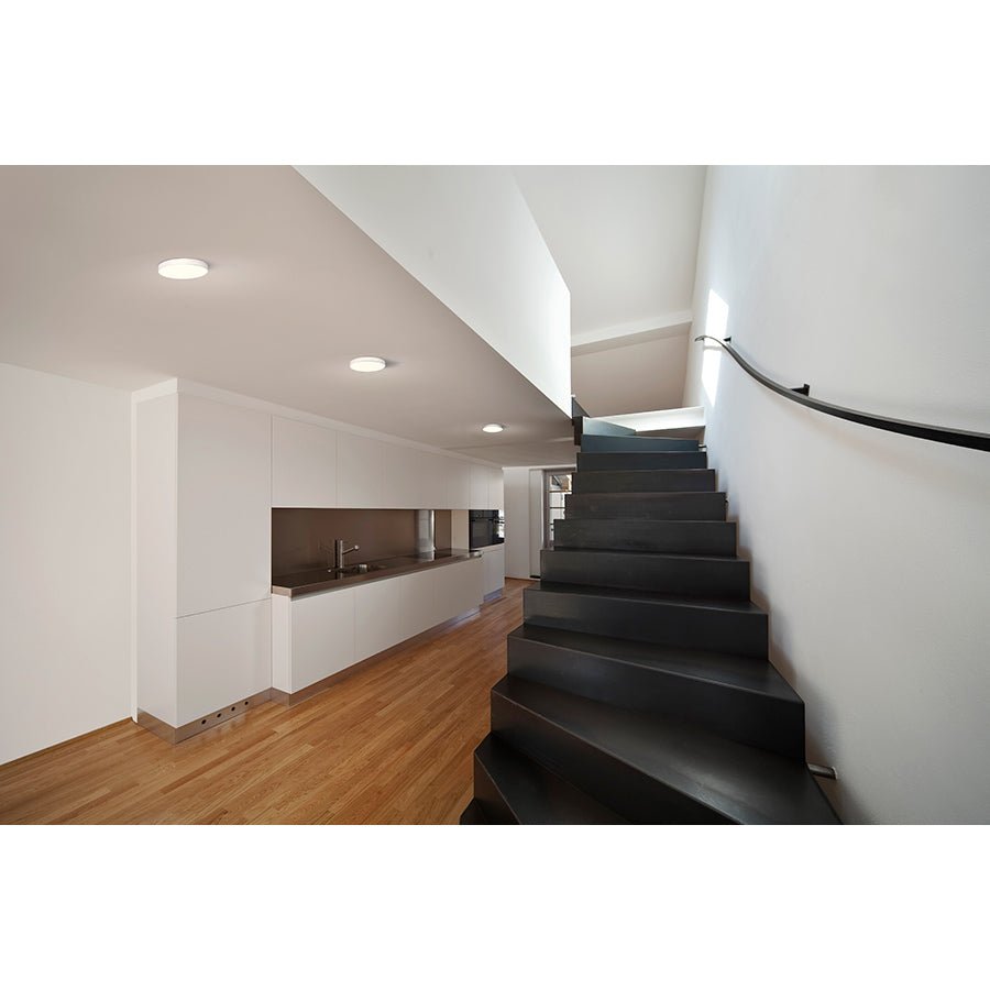 Plafonnier LED Disc - Nickel brossé 7.28" 2700°K by Canarm | Luminaires & cie