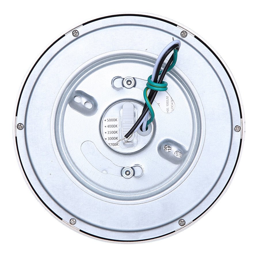 Plafonnier LED Disc - Nickel brossé 7.28" 2700°K by Canarm | Luminaires & cie