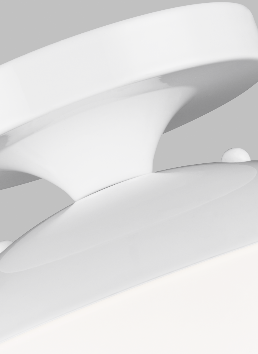 Plafonnier Leo - Hanging Globe - Blanc Blanc lisse Ampoules non - incluses by Visual Comfort Studio | Luminaires & cie
