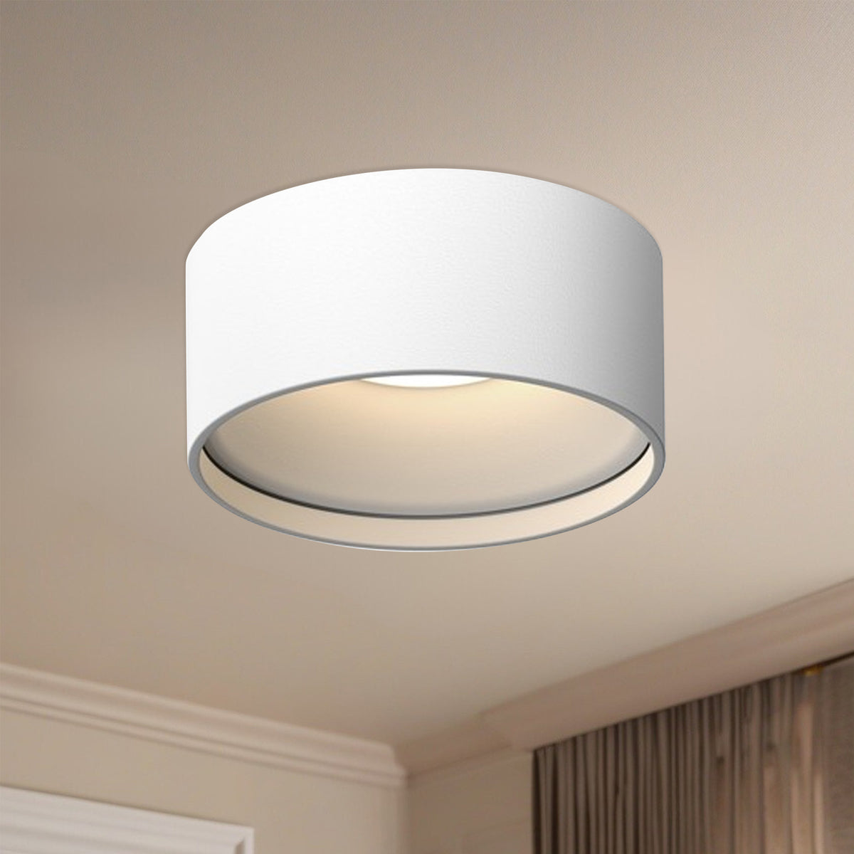 Plafonnier Lucci Blanc – vue 2