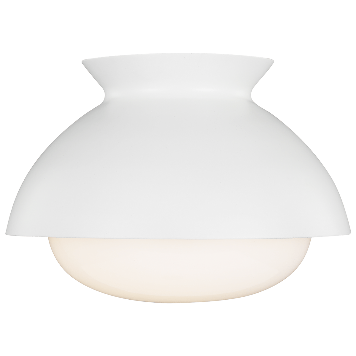 Plafonnier Lucerne - Blanc mat by Visual Comfort Studio | Luminaires & cie