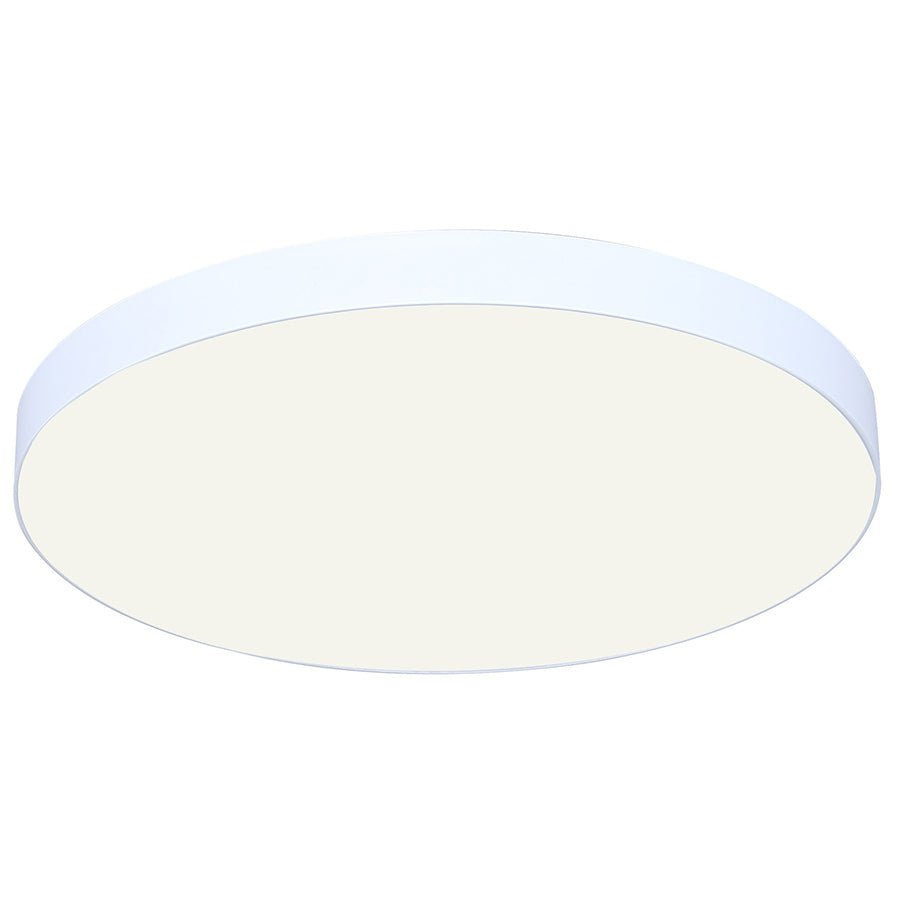 Plafonnier Luna - Blanc avec lentille PVC 10" by Canarm | Luminaires & cie
