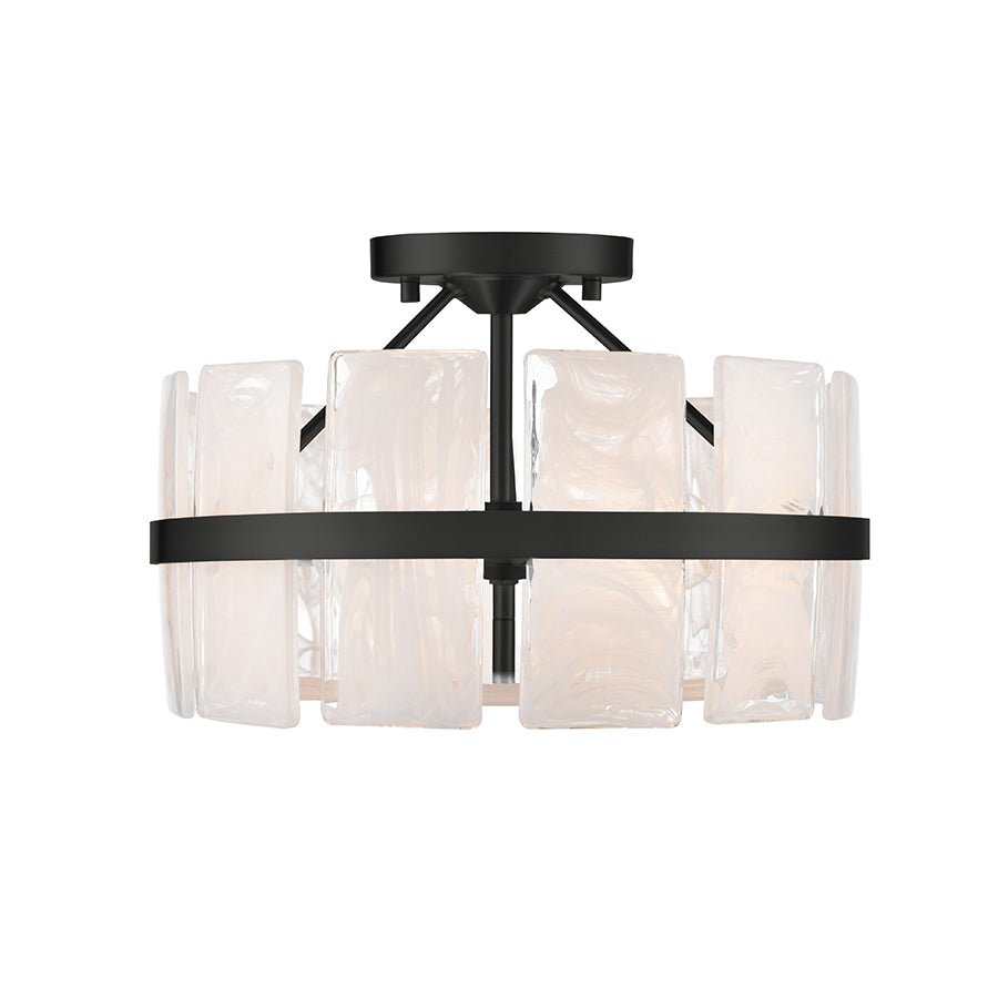Plafonnier Luna - Ébène by DVI Lighting | Luminaires & cie