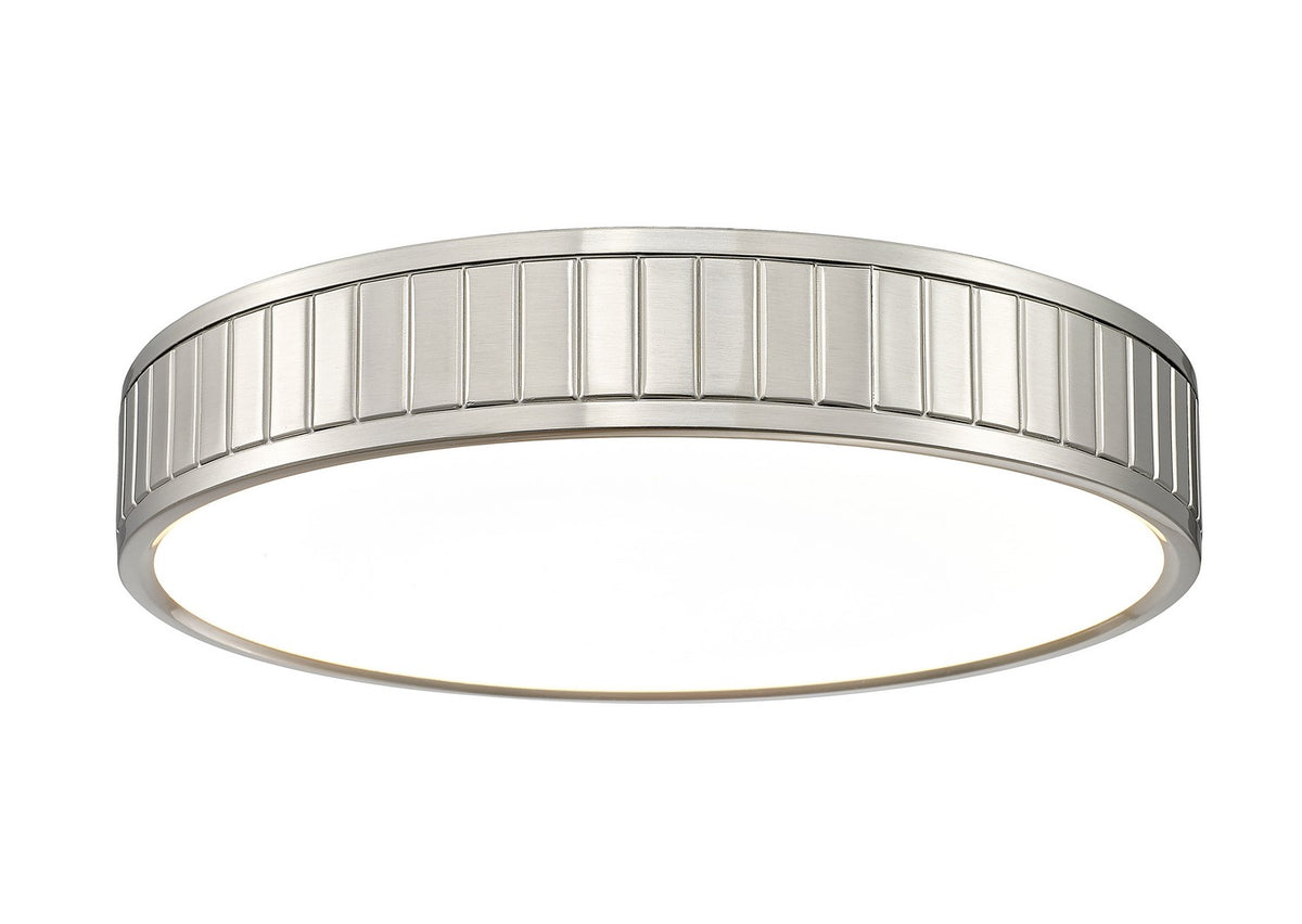Plafonnier Madison Nickel brossé, 16 1/2" – Z-Lite
