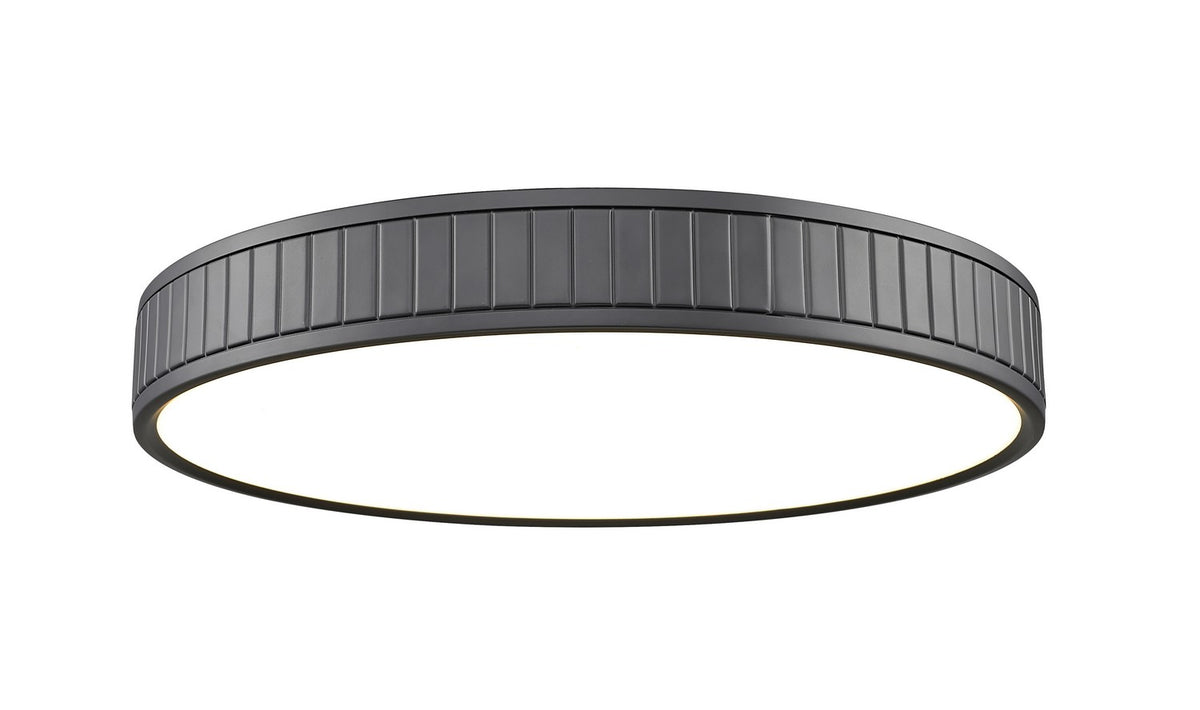 Plafonnier Madison Noir mat, 20 1/2" – Z-Lite
