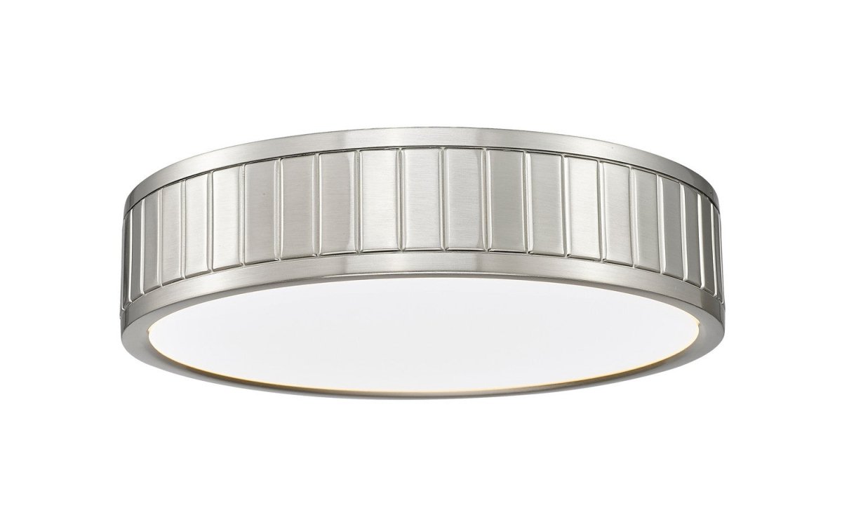 Plafonnier Madison - Nickel brossé 12 1/2" by Z-Lite | Luminaires & cie