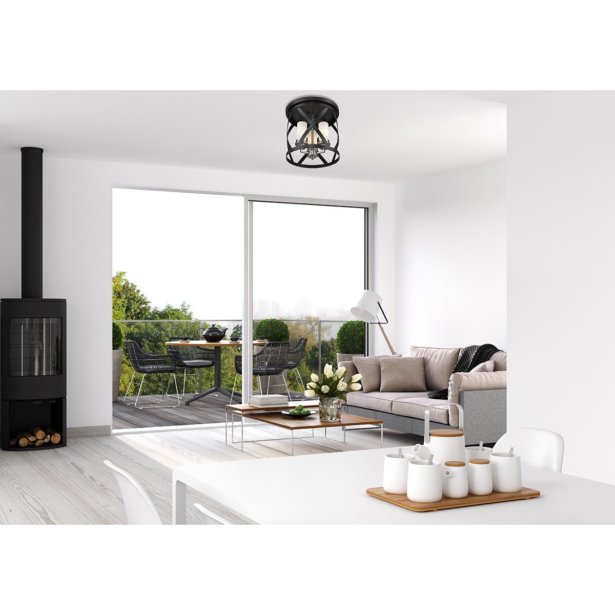 Plafonnier Malcalester