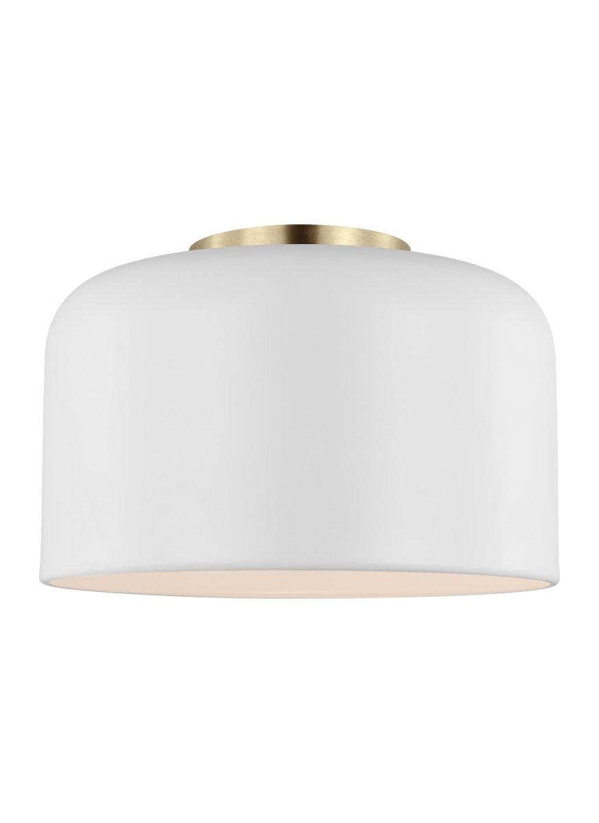 Plafonnier Malone - Blanc mat 10 3/4" Ampoules non - incluses by Visual Comfort Studio | Luminaires & cie