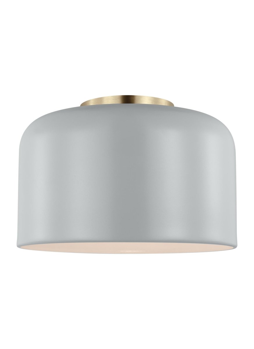 Plafonnier Malone - Gris mat 10 3/4" Ampoules non - incluses by Visual Comfort Studio | Luminaires & cie