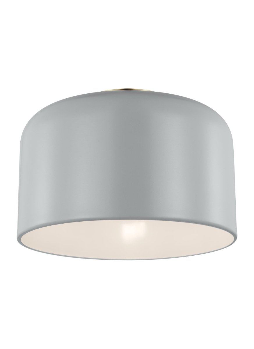 Plafonnier Malone - Gris mat 10 3/4" Ampoules DEL incluses by Visual Comfort Studio | Luminaires & cie