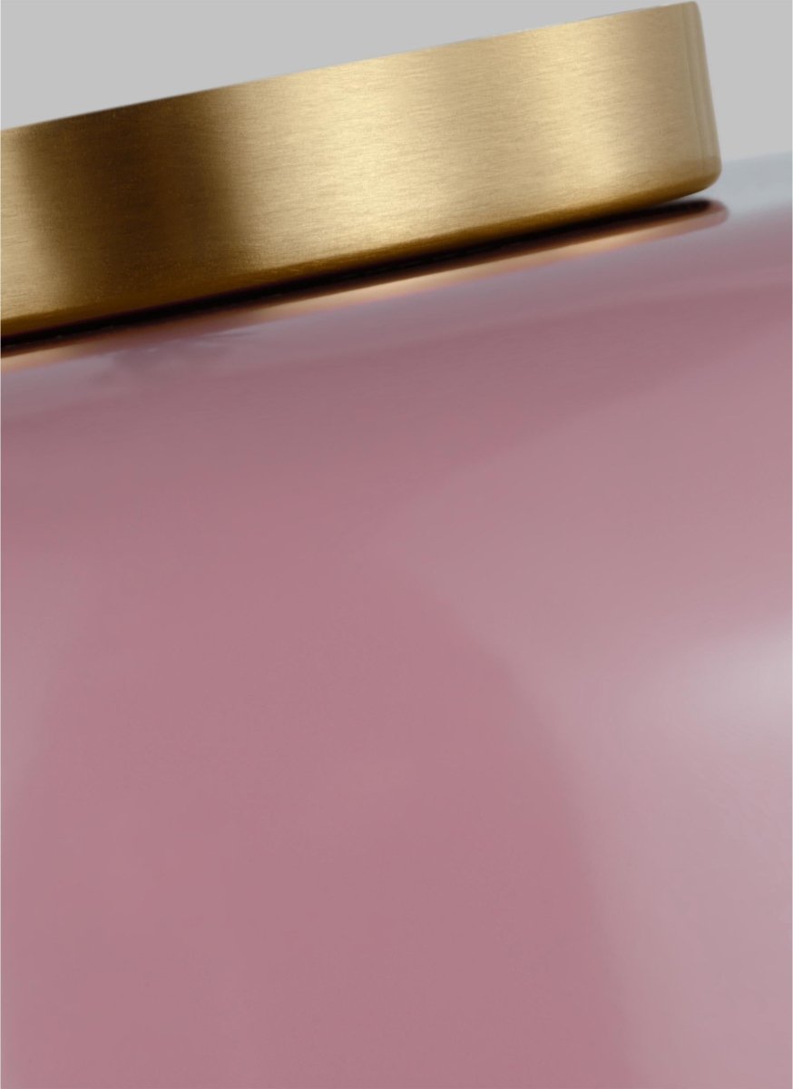 Plafonnier Malone - Rose 10 3/4" Ampoules DEL incluses by Visual Comfort Studio | Luminaires & cie