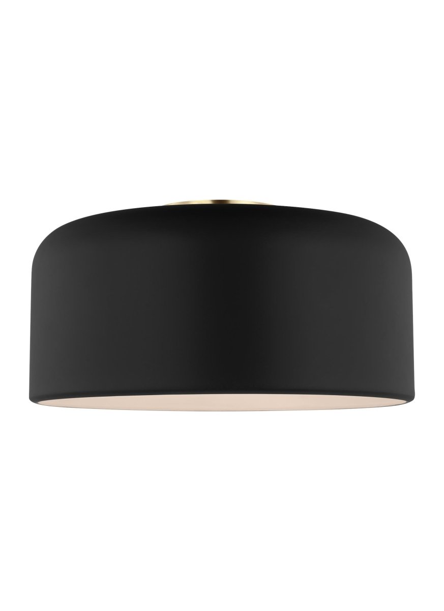 Plafonnier Malone - Noir de minuit 13 3/4" Ampoules non - incluses by Visual Comfort Studio | Luminaires & cie