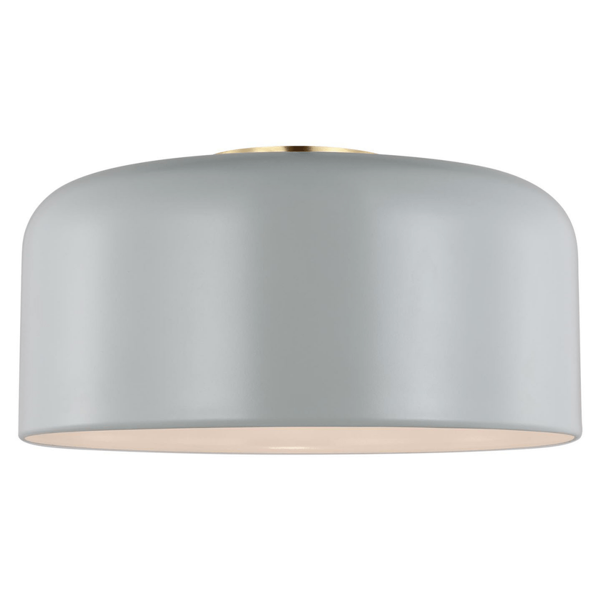 Plafonnier Malone - Gris mat 13 3/4" Ampoules non - incluses by Visual Comfort Studio | Luminaires & cie
