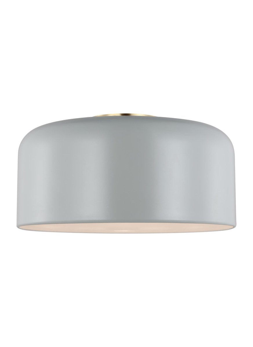 Plafonnier Malone - Gris mat 13 3/4" Ampoules non - incluses by Visual Comfort Studio | Luminaires & cie