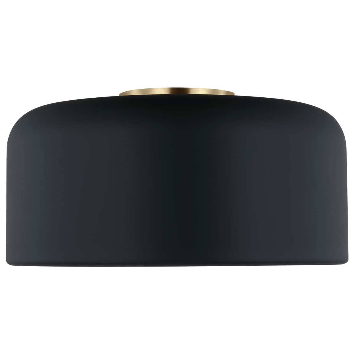 Plafonnier Malone - Noir de minuit 13 3/4" Ampoules DEL incluses by Visual Comfort Studio | Luminaires & cie