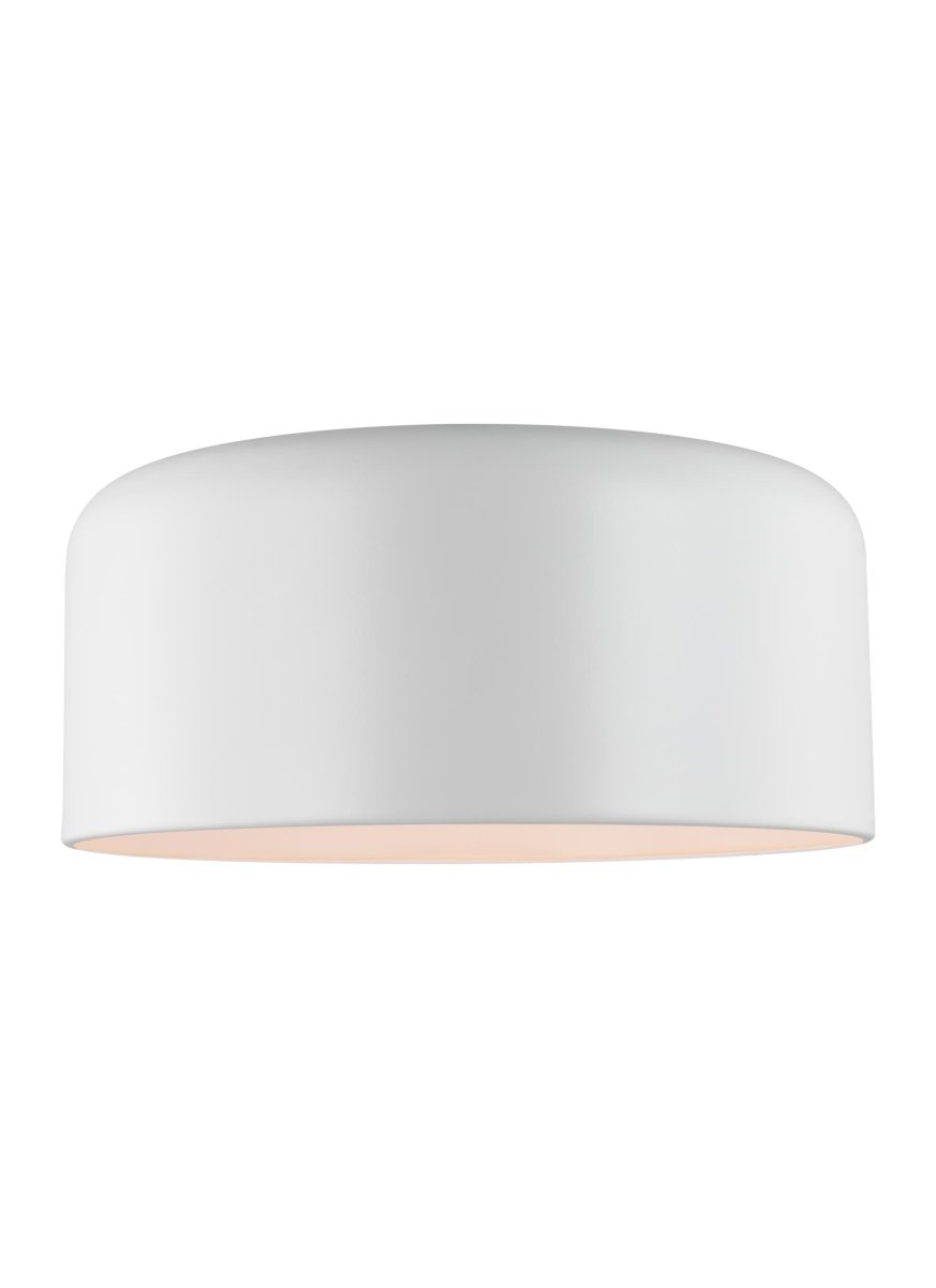 Plafonnier Malone - Blanc mat 15 3/4" Ampoules non - incluses by Visual Comfort Studio | Luminaires & cie