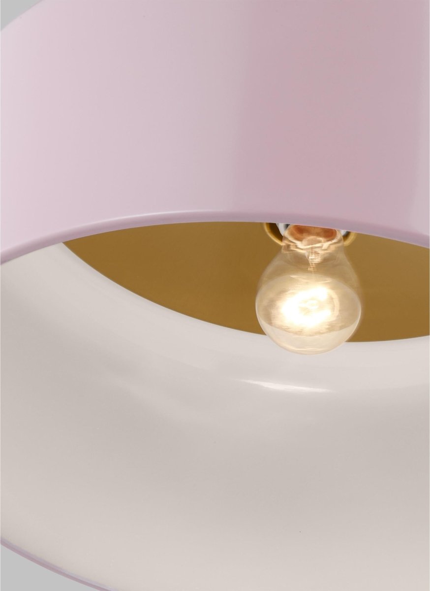 Plafonnier Malone - Rose 15 3/4" Ampoules non - incluses by Visual Comfort Studio | Luminaires & cie