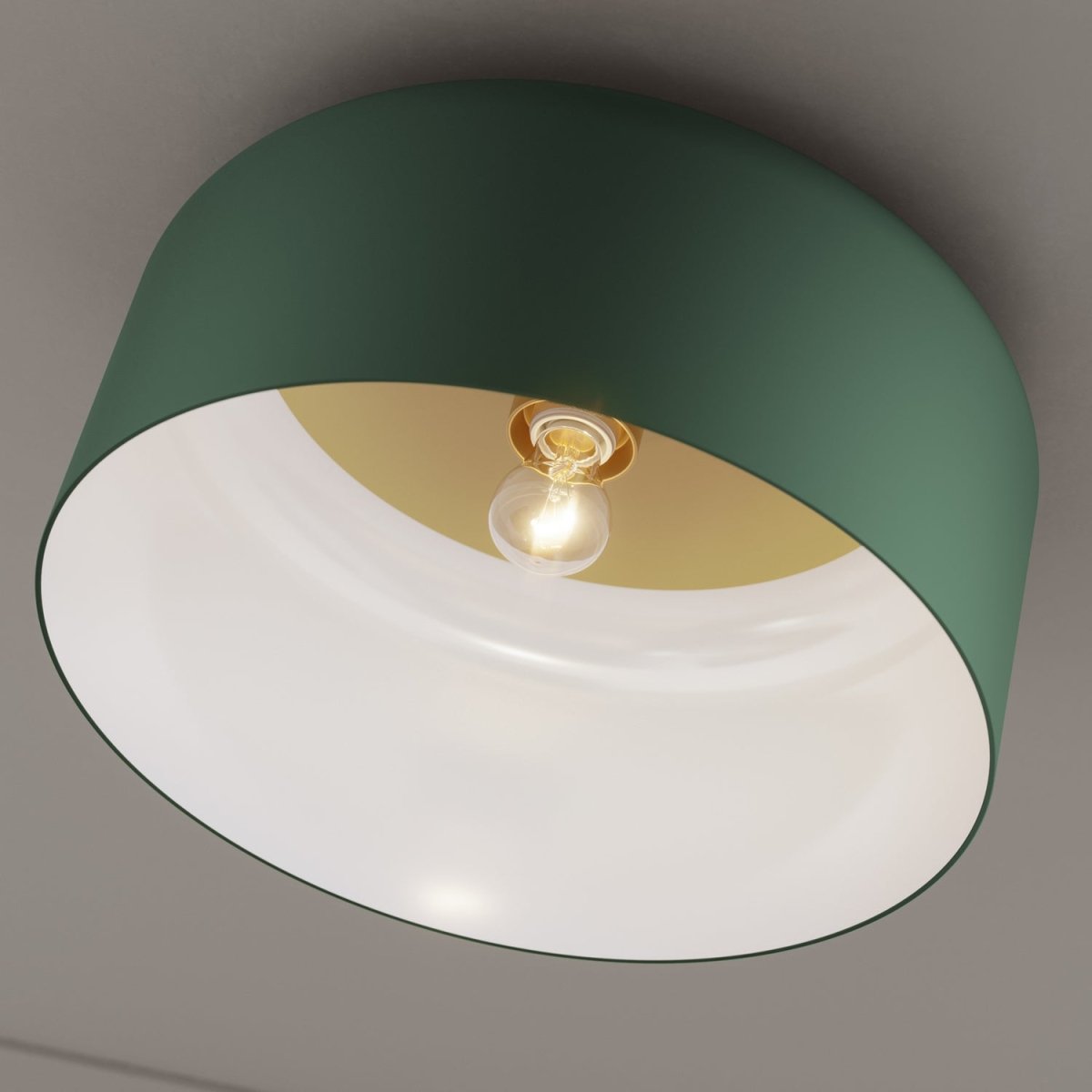 Plafonnier Malone - Olive 15 3/4" Olive by Visual Comfort Studio | Luminaires & cie