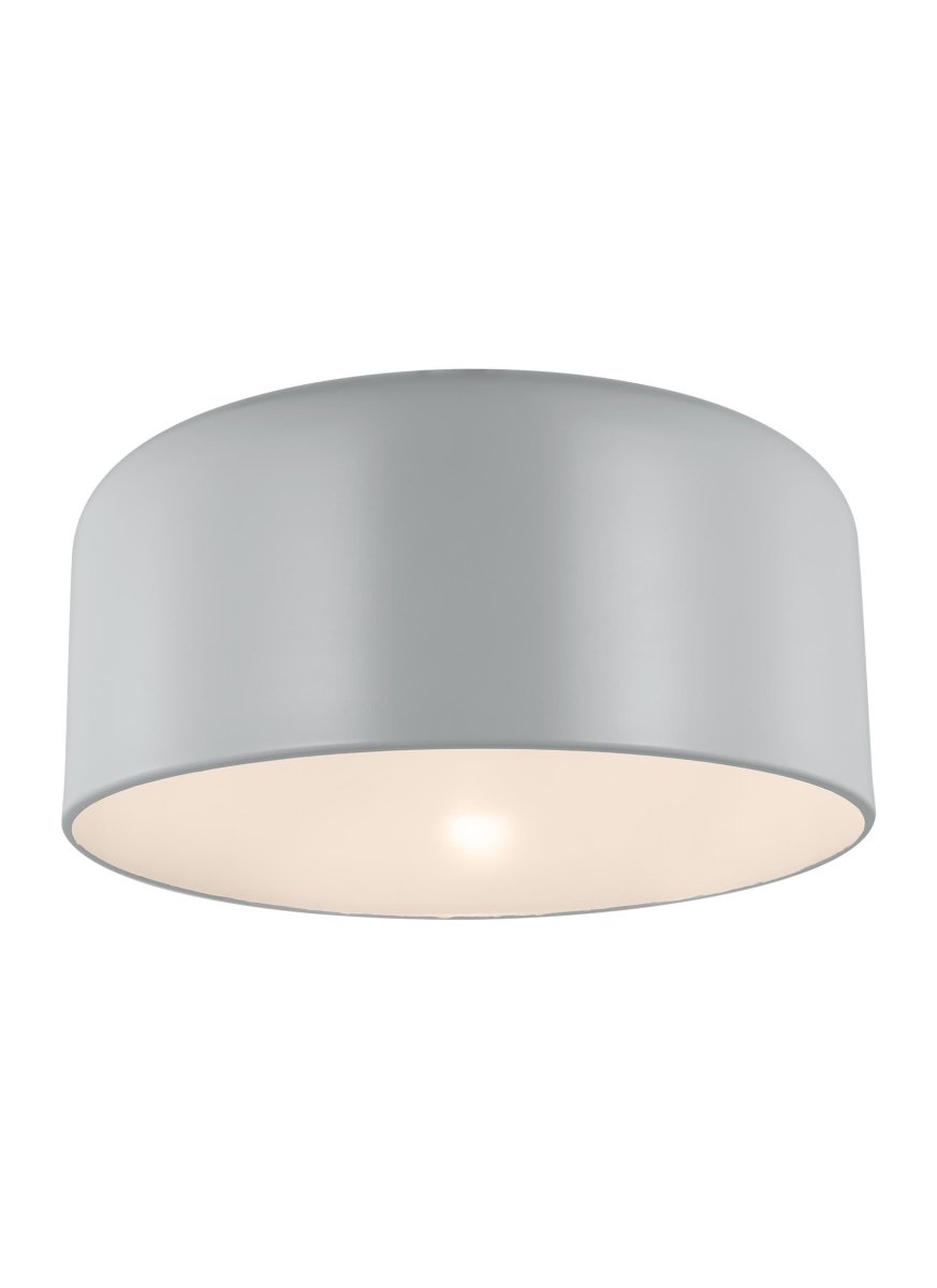 Plafonnier Malone - Gris mat 15 3/4" Ampoules DEL incluses by Visual Comfort Studio | Luminaires & cie