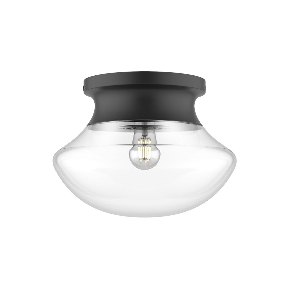 Plafonnier Marcel - Noir mat by Alora Lighting | Luminaires & cie