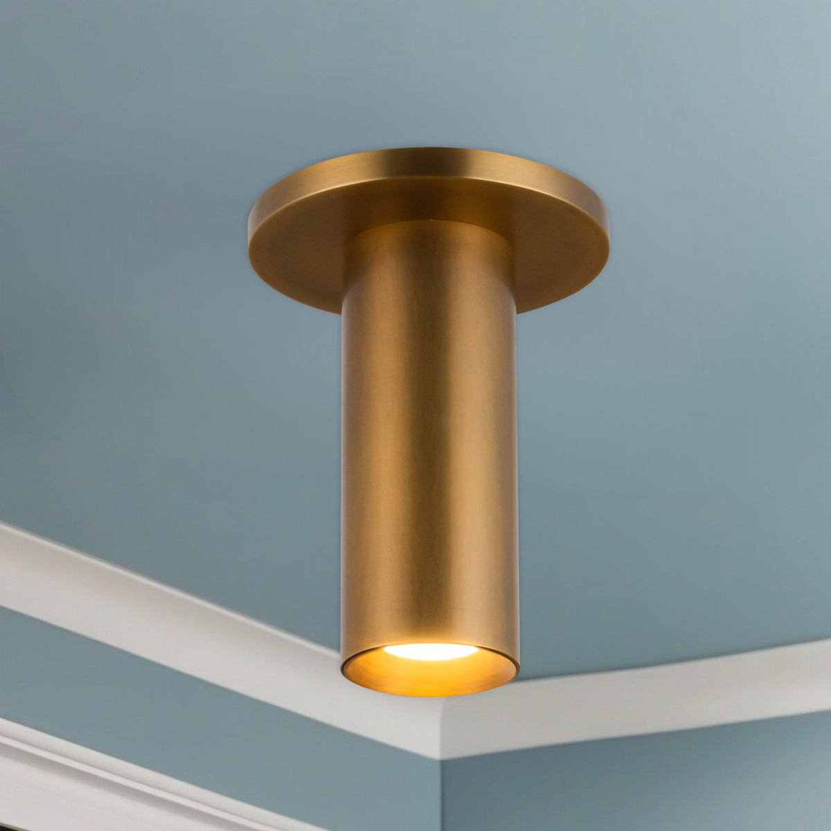 Plafonnier Mason Laiton vintage – vue 2