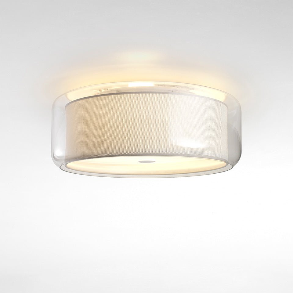 Plafonnier Mercer - Blanc perle by Marset | Luminaires & cie