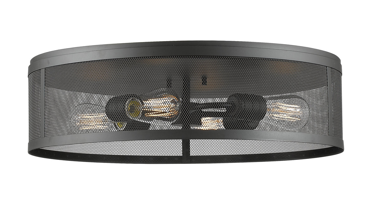 Plafonnier Meshsmith Bronze, 21 1/8" – Z-Lite