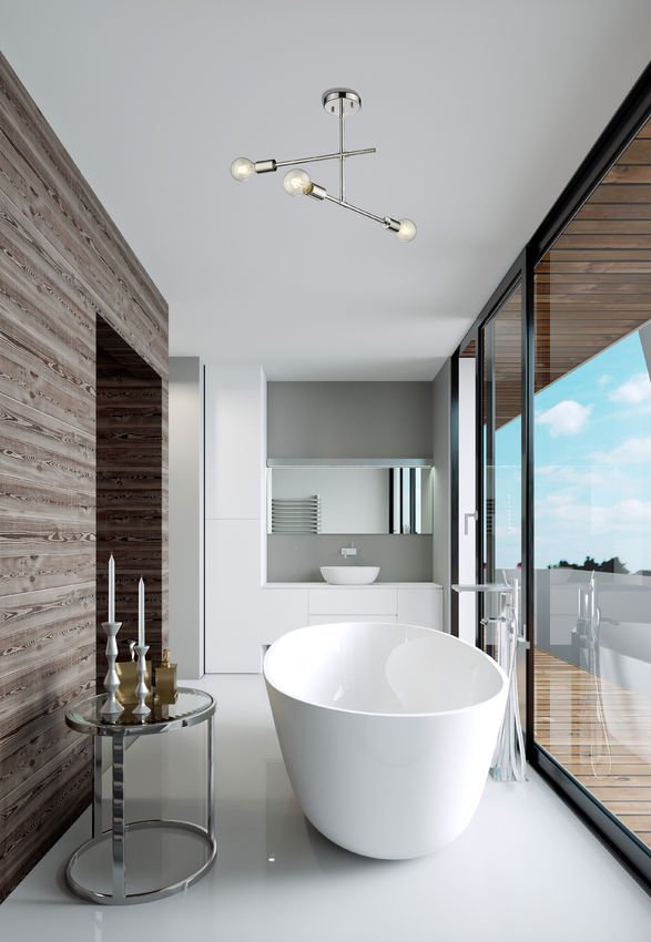 Plafonnier Modernist - Noir mat by Z - Lite | Luminaires & cie