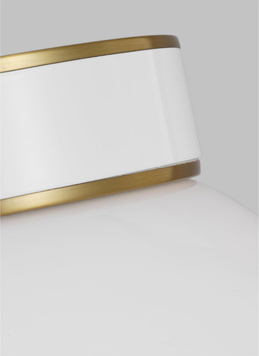 Plafonnier Monroe - Nickel poli by Visual Comfort Studio | Luminaires & cie