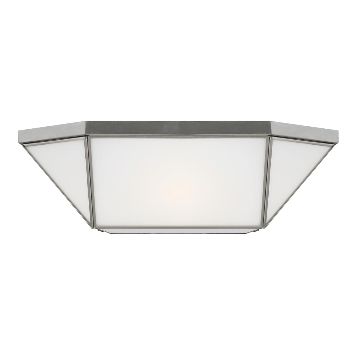 Plafonnier Morrison - Nickel brossé 20" Ampoules non - incluses by Visual Comfort Studio | Luminaires & cie