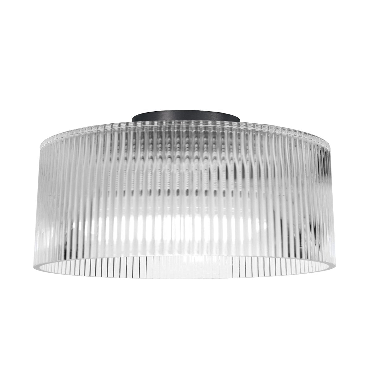 Plafonnier Nadine - Noir mat 11 3/4" by Dainolite | Luminaires & cie