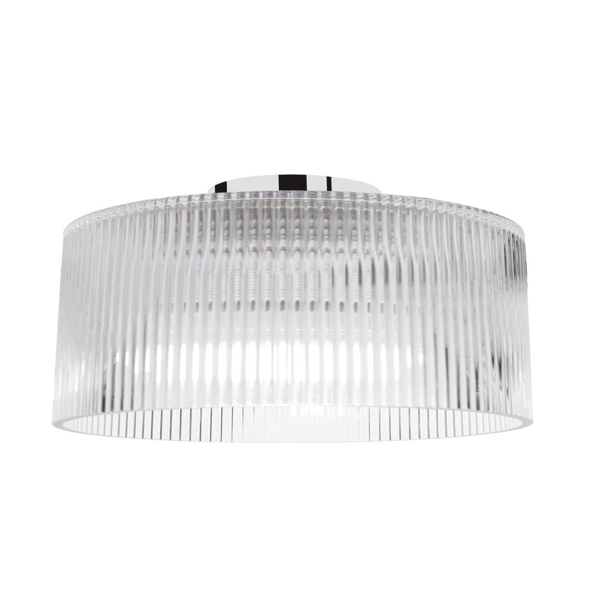 Plafonnier Nadine - Chrome poli 11 3/4" by Dainolite | Luminaires & cie