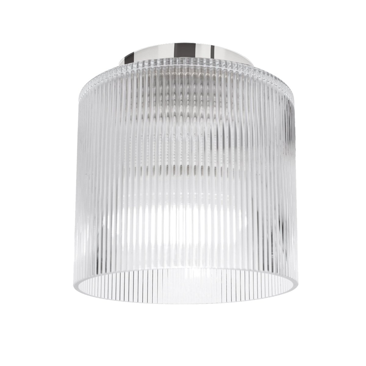Plafonnier Nadine - Chrome poli 7" by Dainolite | Luminaires & cie