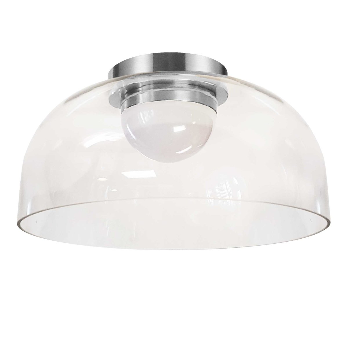 Plafonnier Nadine Dome - Chrome poli 11 3/4" by Dainolite | Luminaires & cie