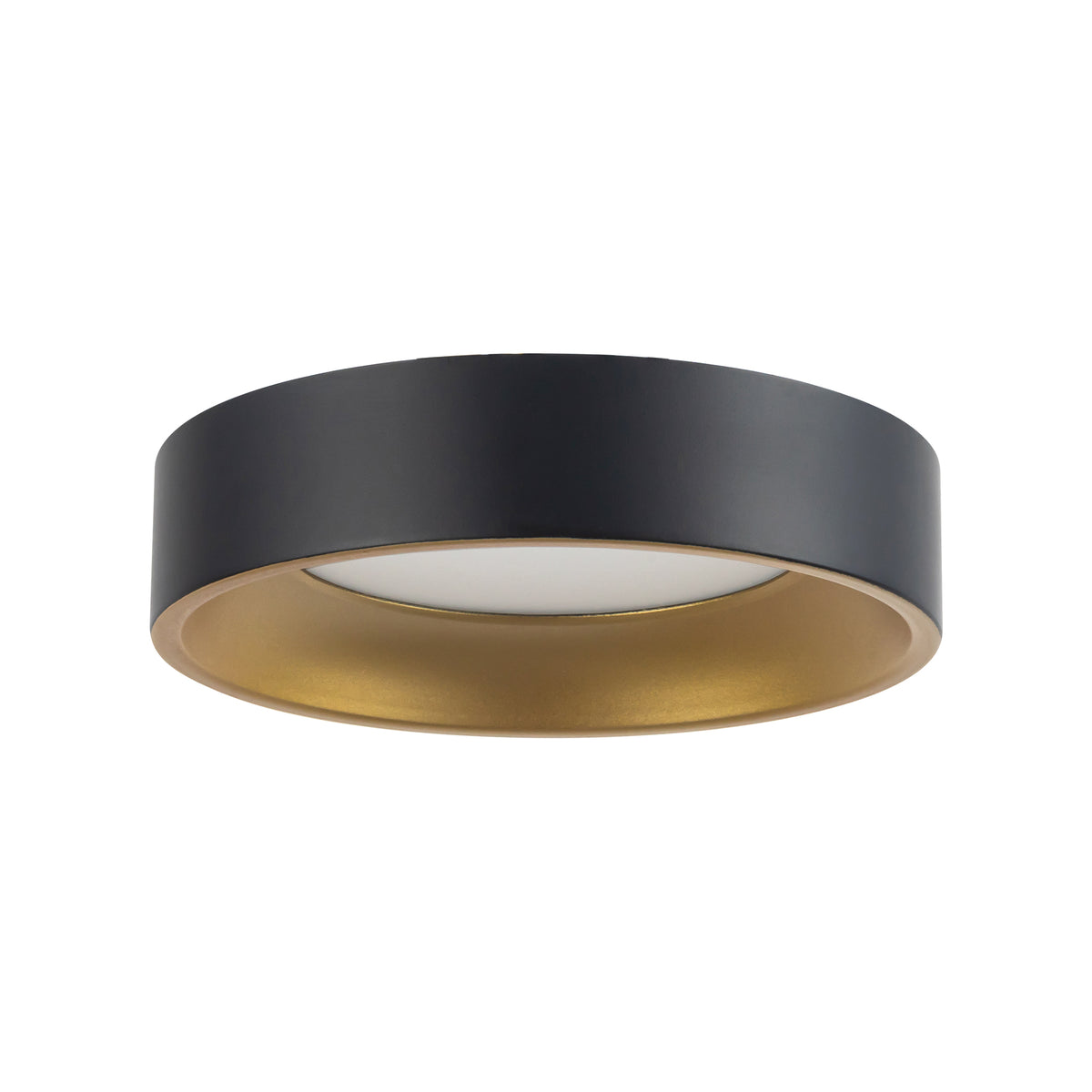 Plafonnier Nix Noir / Or, 5 3/8" – vue 2